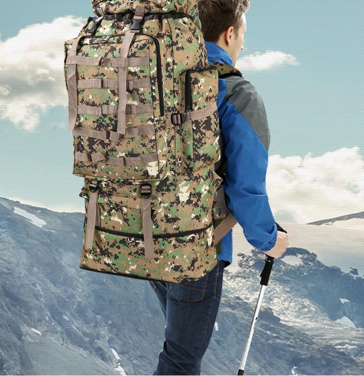 Waterproof 100L Large Capacity Backpack